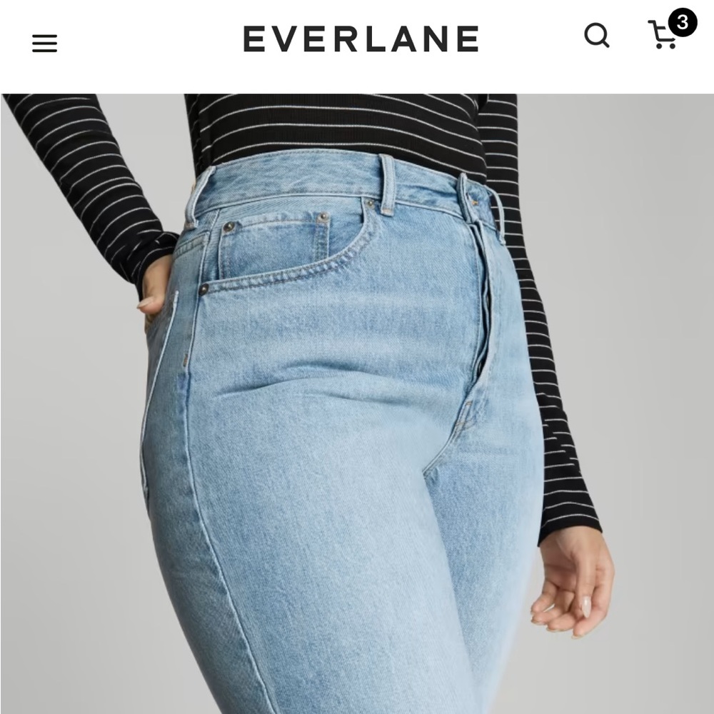 Everlane Curvy 90’s Cheeky Jean